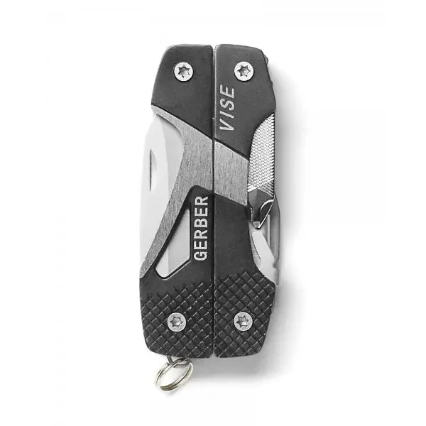 Gerber Vise Pocket Mini Multi-Tool (Black) (Customised)