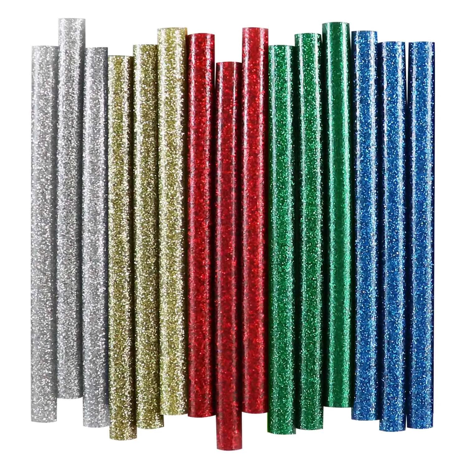 Glitter Glue Sticks Variety Pack - Mini Size - 4" - 12 Pack