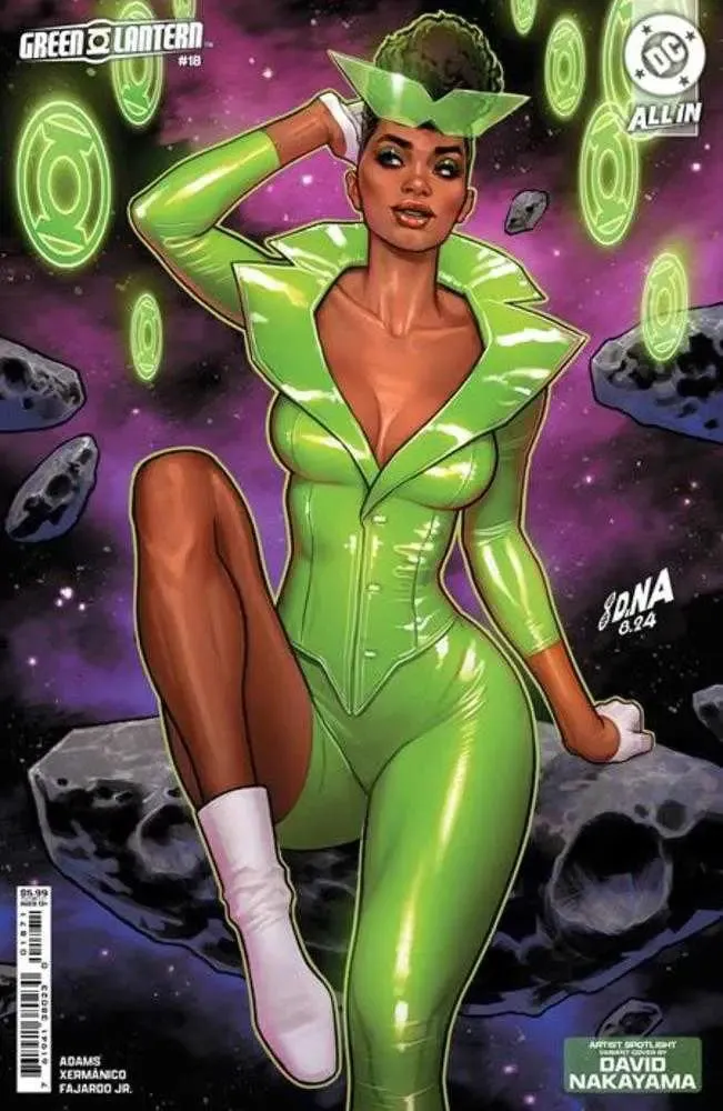 Green Lantern #18 Cover E David Nakayama Artist Spotlight Card Stock Variant