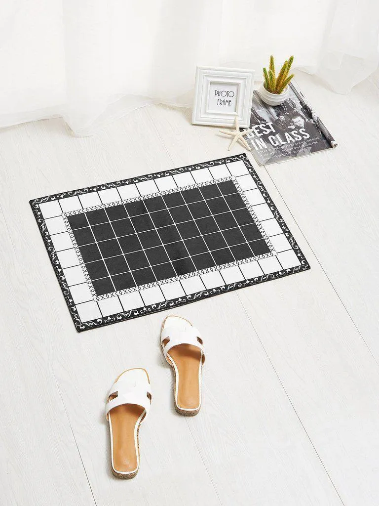 Grid Pattern Doormat