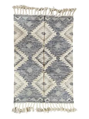 Hand Knotted Wool & Cotton RUG 17 (4x6 ft)