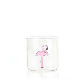 Handblown Murano Flamingo Glass