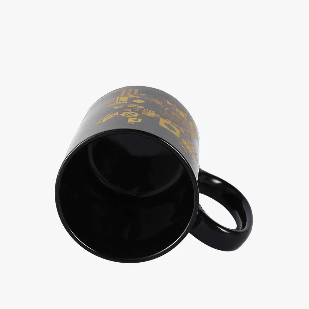 Honav FIFA World Cup 2022 Ceramic Mug - Black-Gold