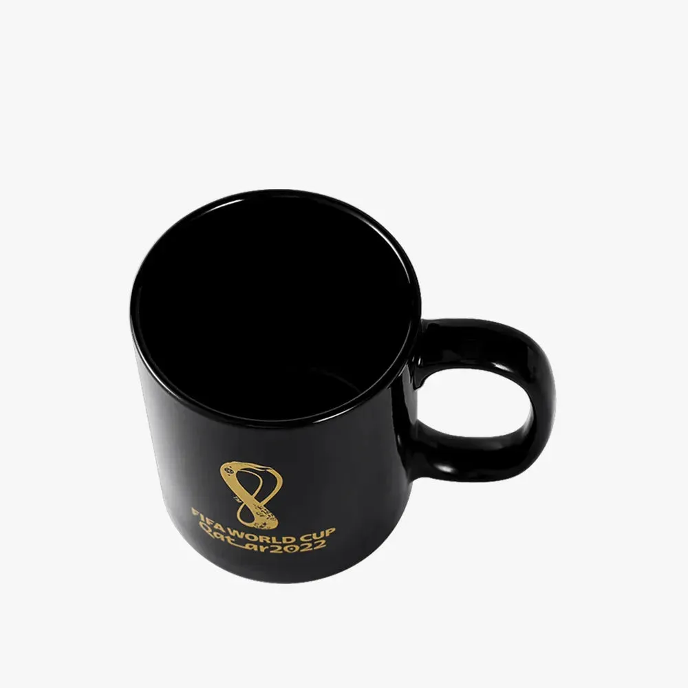 Honav FIFA World Cup 2022 Ceramic Mug - Black-Gold