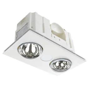 HORIZON LED 2 1 8w 4200k 3 in 1 Bathroom Mate in White