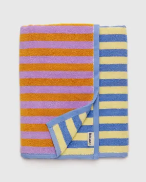 Hotel Stripe Bath Towel