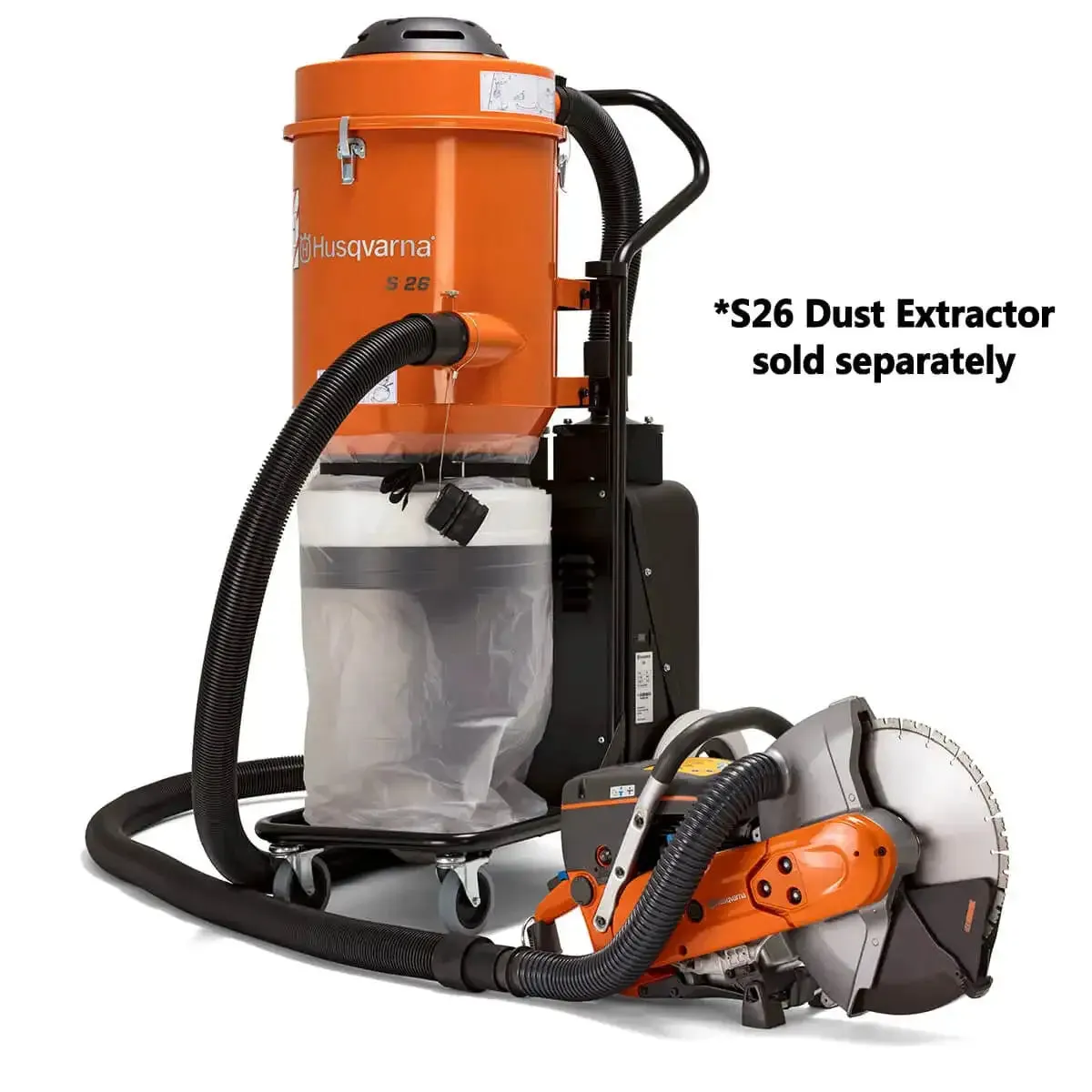 Husqvarna K770 VAC 12" Dry Power Cutter