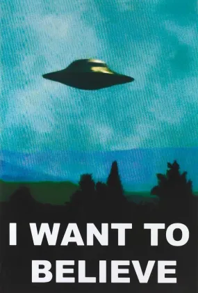 I Want To Believe Poster