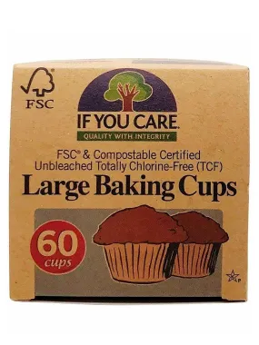 If You Care Baking Cups Large 60 Cups