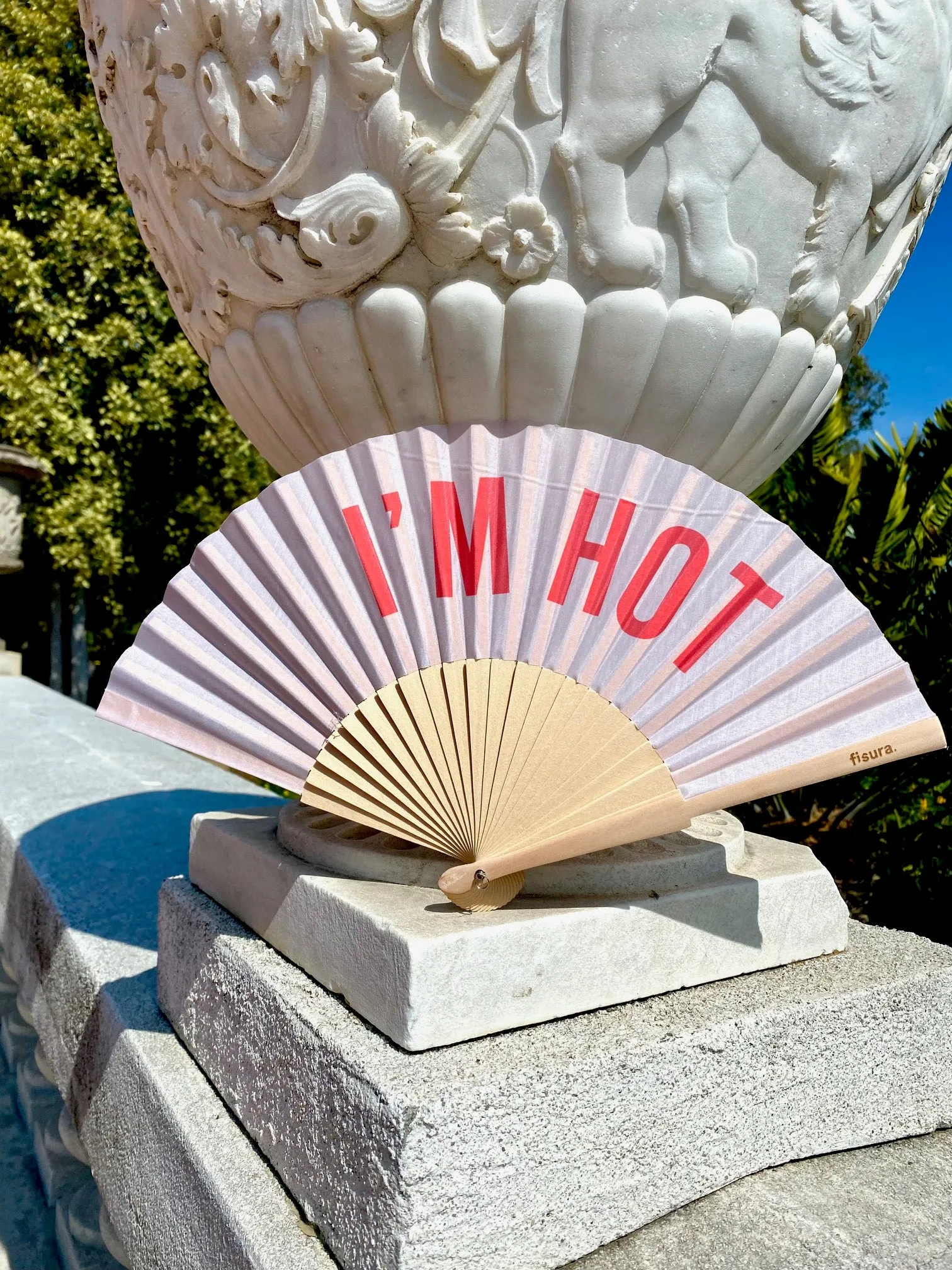 'I’M HOT' FOLDING FAN