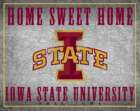 Iowa State Cyclones "Home Sweet Home" Premium Poster Print - ProGraphs Inc.