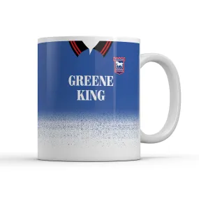 Ipswich Town 1996 Home Kit Mug