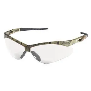 Jackson Nemesis Safety Glasses Camo Frame - Clear Lens