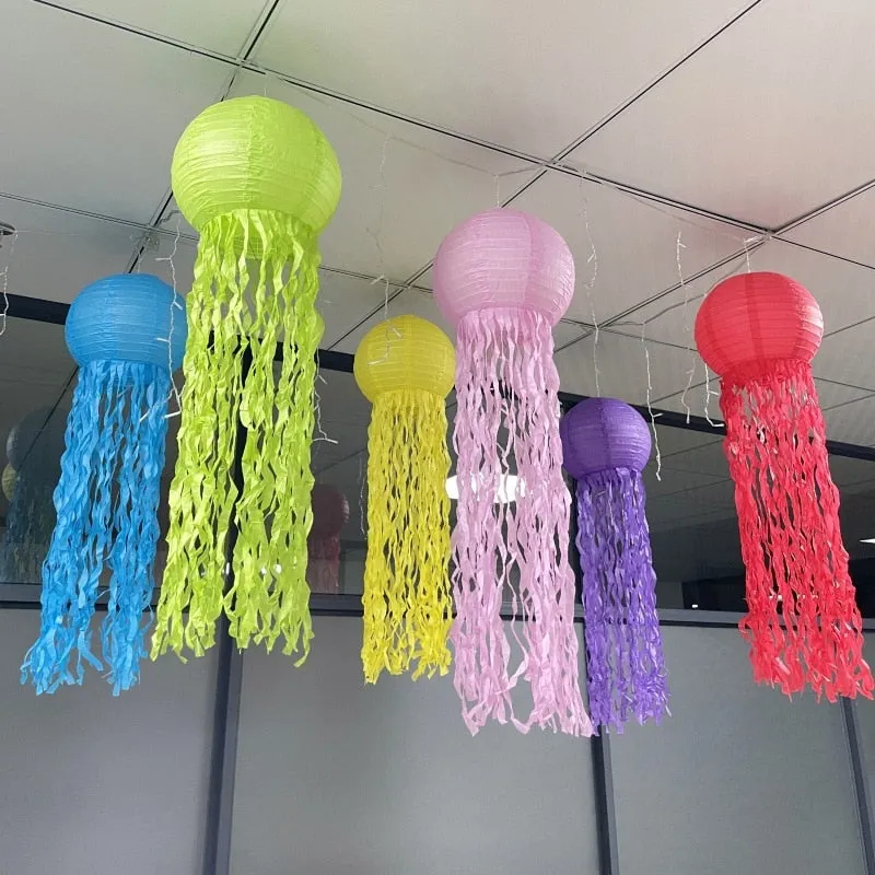 Jellyfish Style Paper Lanterns