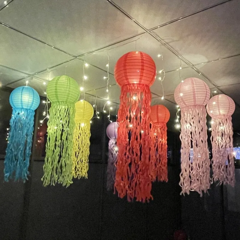 Jellyfish Style Paper Lanterns