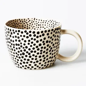 Jones & Co: Chino Mug Black Sprinkle