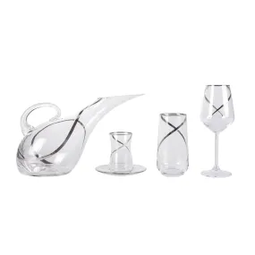 Karaca 49 Piece Glass Set Platino 153.01.01.4277