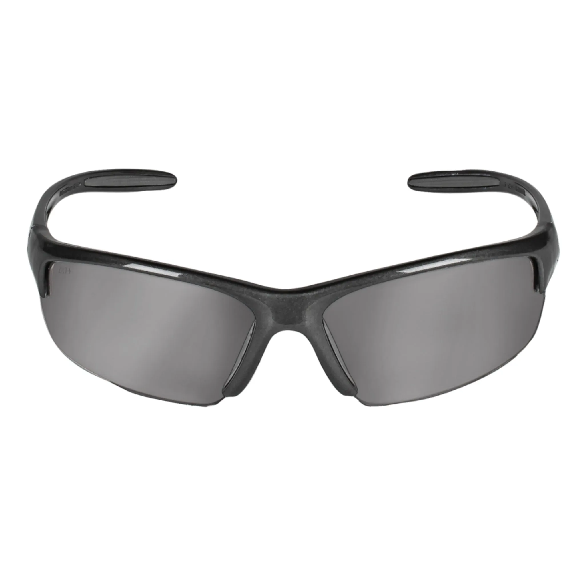 KIMBERLY-CLARK Smith & Wesson 3016308 21297 Equalizer Safety Glasses with Gunmetal Frame and Anti-Fog Smoke Lens, Box of 12