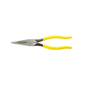 Klein D203-8  -  8" Side Cutter Long Nose Pliers