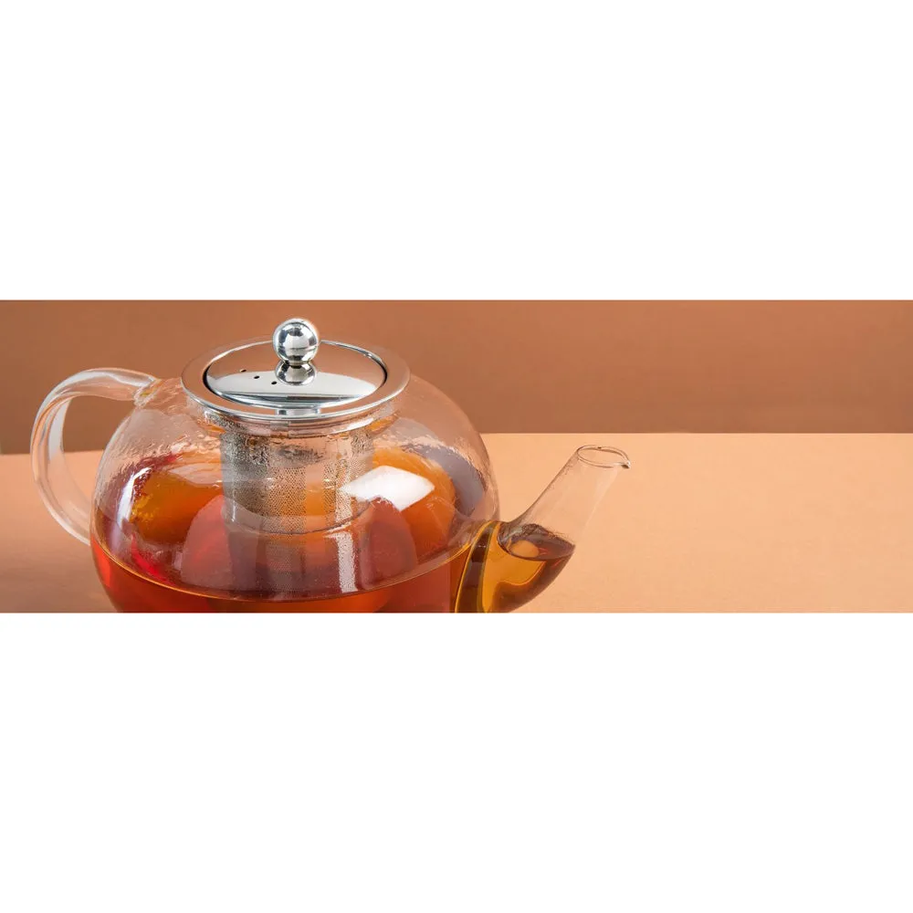 La Cafetiere 25.5cm/1.5L Glass Teapot with Stainless Steel Infuser