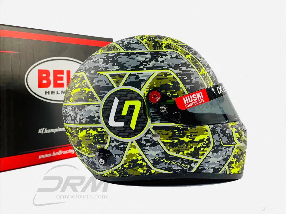 Lando Norris Mini Helmet 2021 Testing 1:2