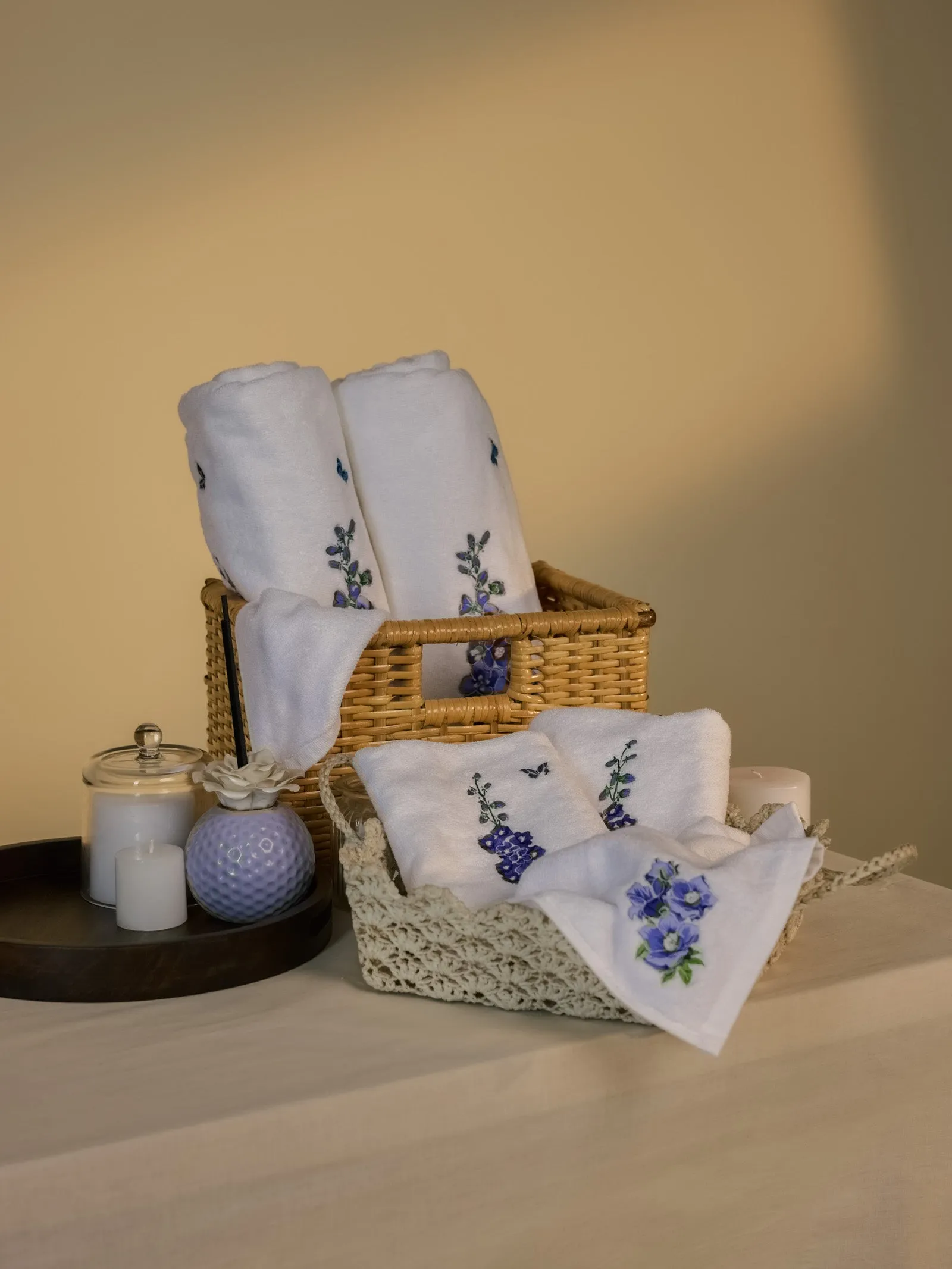 Larkspur Bath Towel