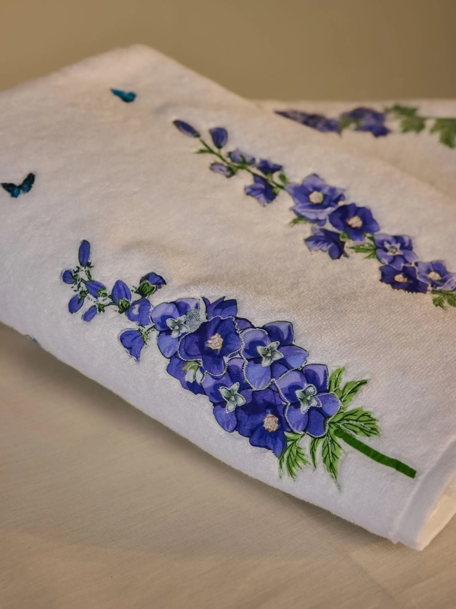 Larkspur Bath Towel