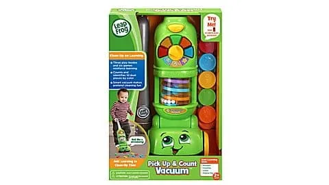 LeapFrog 2 In 1 Pick Up & Count Vacuum Cleaner - 2 colors