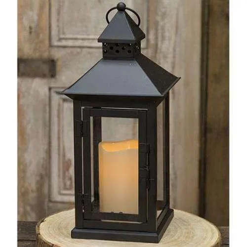 LED Flameless Timer Lantern