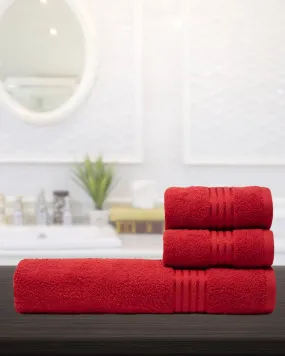 LOGAN BATH TOWELS- 3PCS- ANGIE'S INDIA