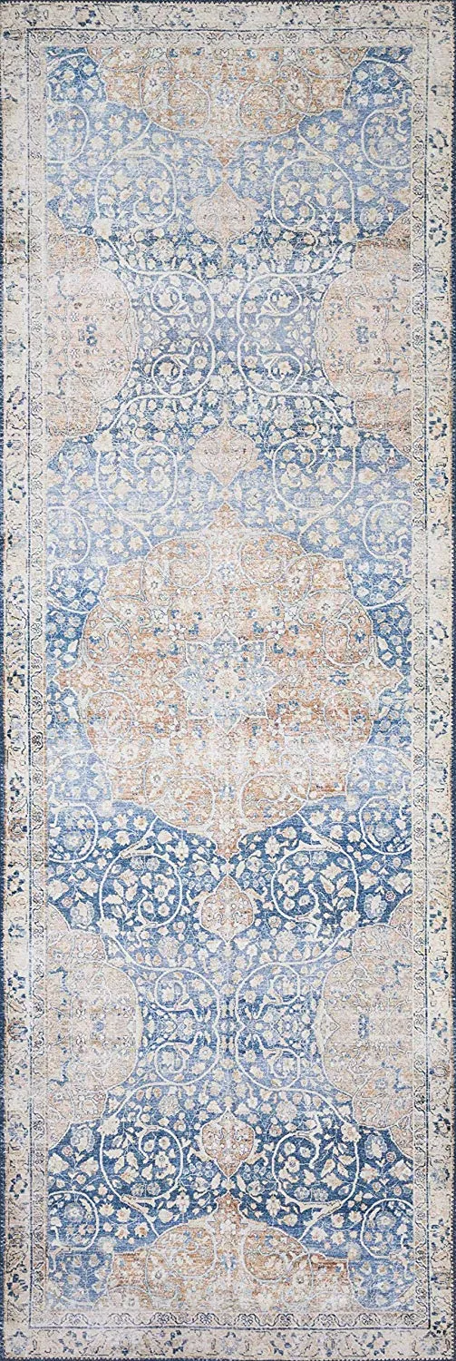 Loloi ll Layla Collection Printed Vintage Area Rug 20 x 50