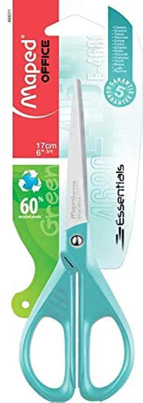 Maped Essentials Scissor 17cm Green