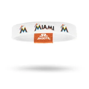 Miami Marlins Home Uniform MLB Wristbands