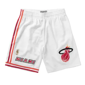 Mitchell & Ness Swingman Shorts Miami Heat Home 1996-97