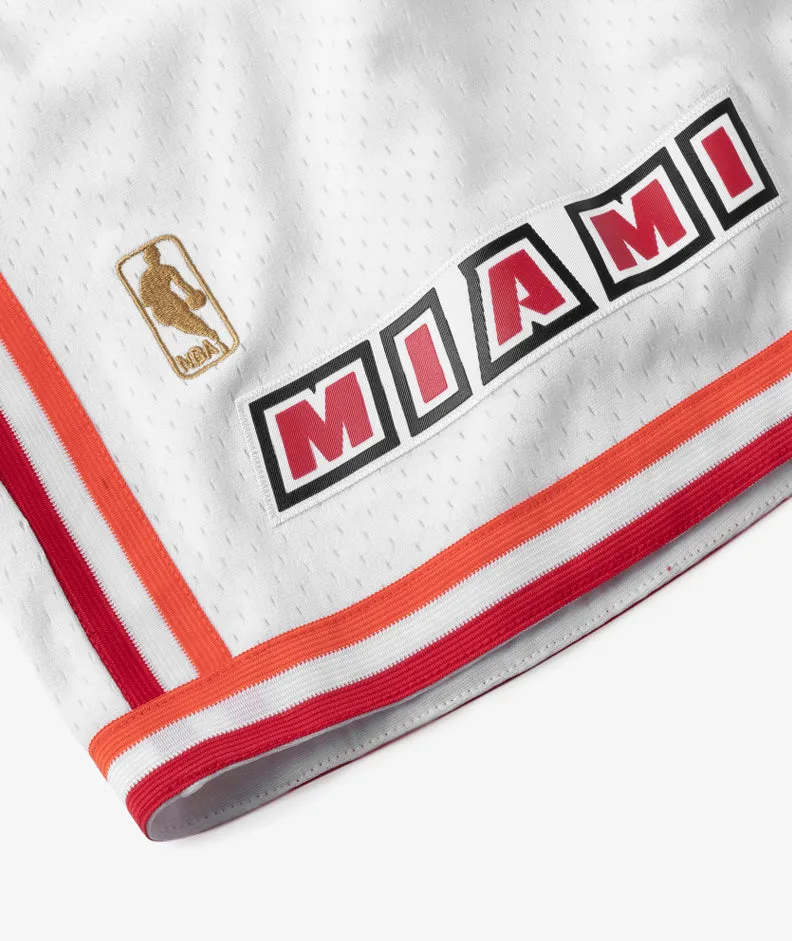 Mitchell & Ness Swingman Shorts Miami Heat Home 1996-97