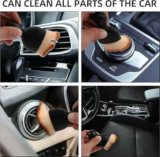 Multipurpose Interior Cleaning Brush for Cars, and Gadgets