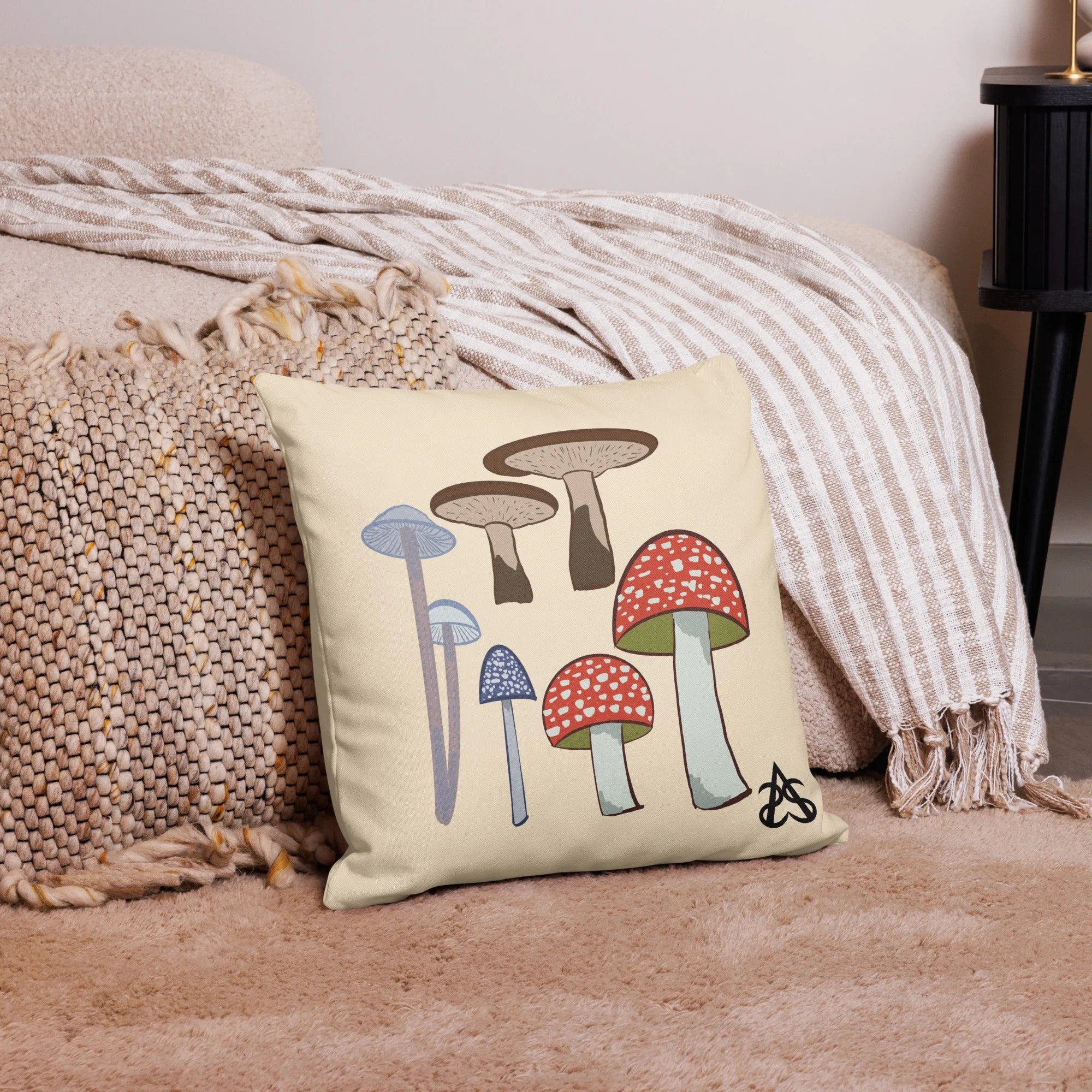 Mushroom Lover Premium Pillow Case