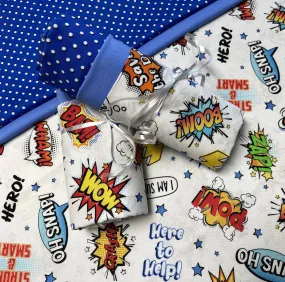 My Hero - 1 Pillowcase Kit - Words & Dots - Includes Pattern