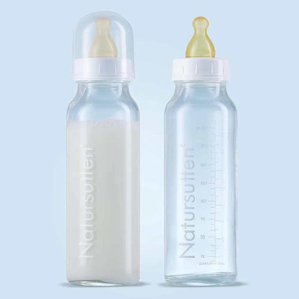 Natursutten Glass Baby Bottle 8oz / 2-pack