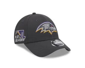 New Era Men's NFL Baltimore Ravens Adjustable Draft Cap 2024