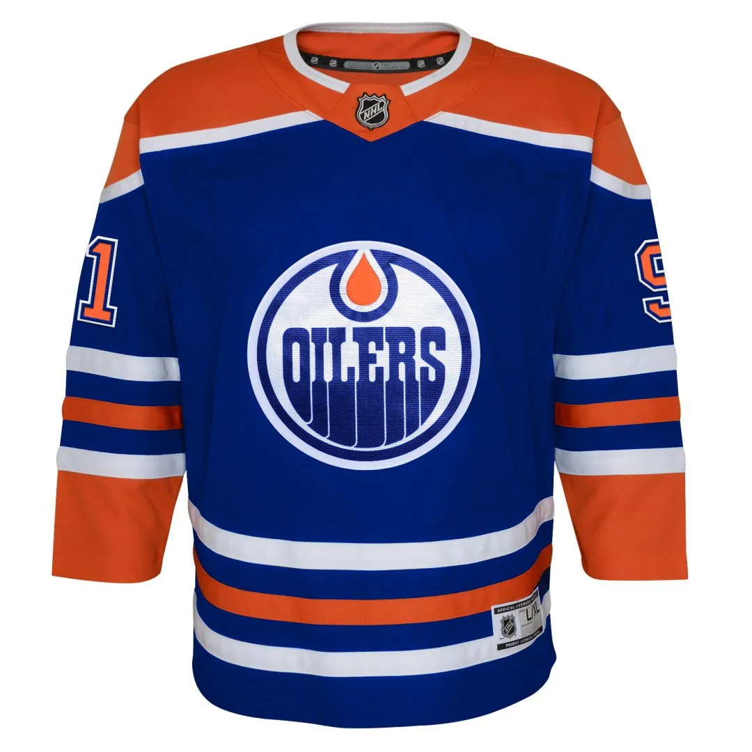 NHL Branded Youth NHL Edmonton Oilers Evander Kane Home Jersey