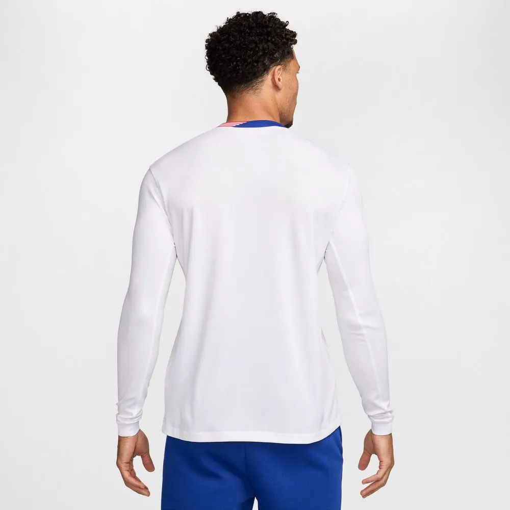 Nike USA 2024 Long Sleeve Stadium Home Jersey