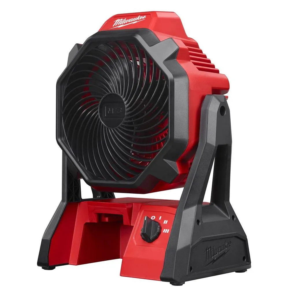 Open Box -  Milwaukee 0886-20 M18 18-Volt Lithium-Ion Cordless Jobsite Fan (Tool-Only)