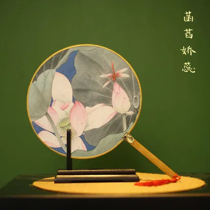 Palace Fan Traditional Craft Fan Chinese Silk Fan 0020