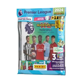 Panini 2023-24 Premier League Adrenalyn XL Cards Starter Pack (Album, Gameboard, 24 Cards   LE)