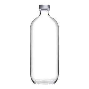 Pasabahce Iconic 1L Glass Fridge Bottle 1L 24211