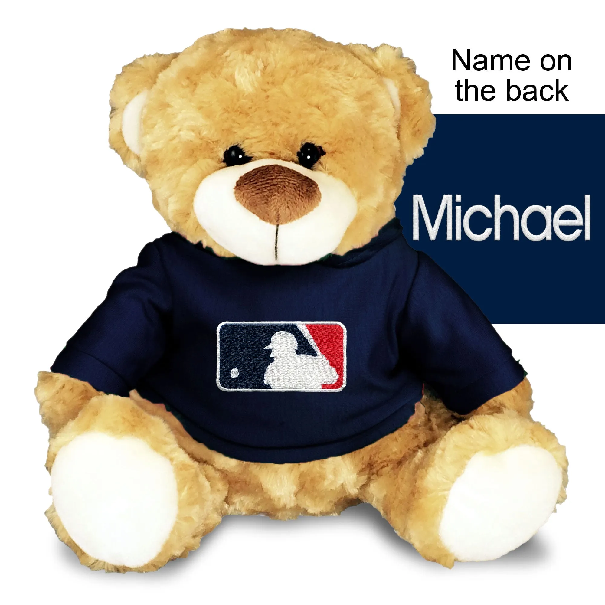 Personalized MLB Batter 10" Plush Bear