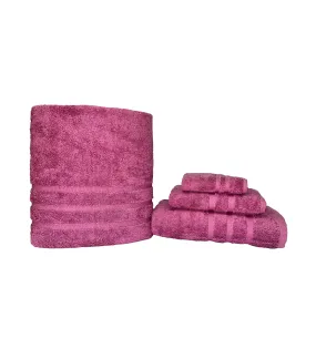 Plain Towel Collection - Turkish Rose