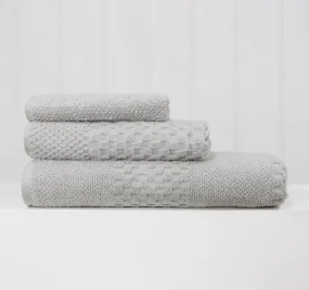 Portland 550GSM Bath Towel Range Silver