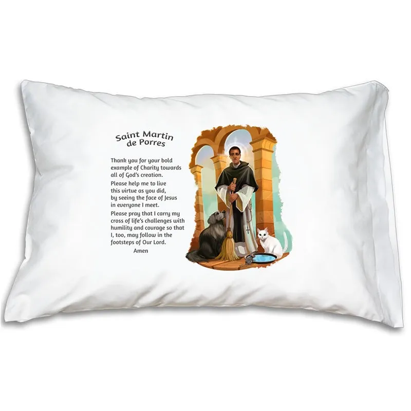 Prayer Pillowcase - St. Martin de Porres